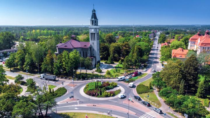 Przejazd z Knurowa a lotniskiem Balice