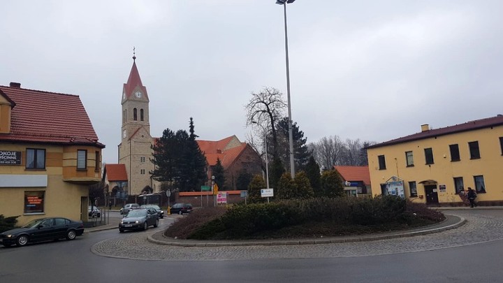 Przejazd z Orzesza a lotniskiem Balice